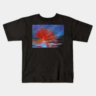 Tropical Sunset Kids T-Shirt